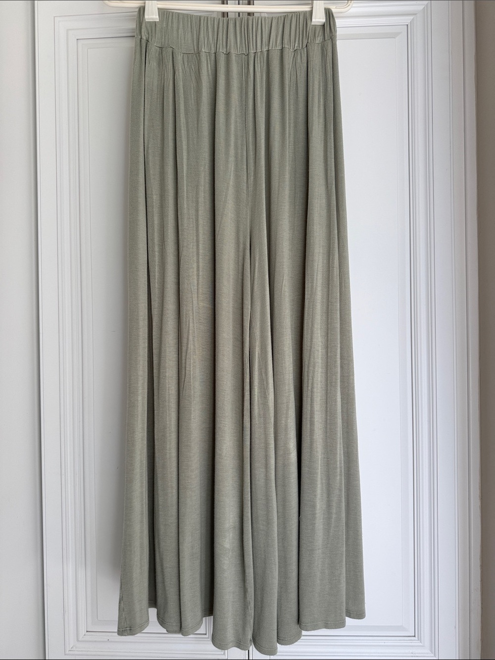 FP Beach Wide Leg Pants in Sage Green
